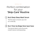 [NUMBUZIN] No.3 Porcelain Base-skip Tone Up Beige SPF 50+ PA++++ 50ml - COCOMO