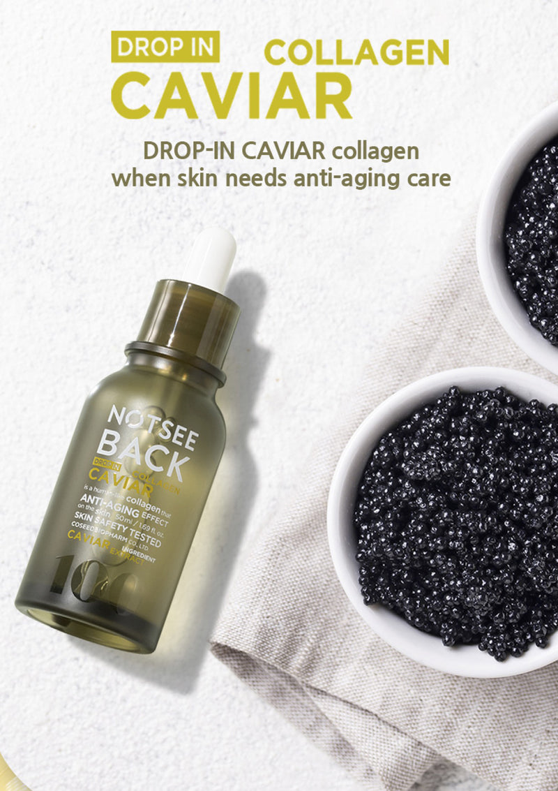 [NOTSEEBACK] Drop in Caviar Collagen/ Salmon Glycan/ Muco Snail - COCOMO