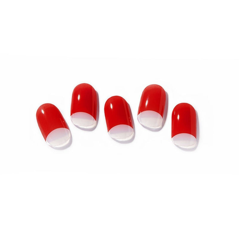 [Mister Bower] Volume Gel Nail - Red French - COCOMO