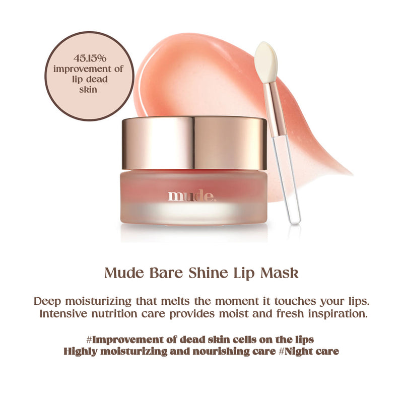 [MUDE] Bare Shine Lip Mask 8g - COCOMO