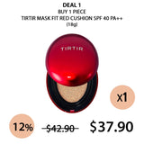 [TIRTIR] Mask Fit Red Cushion SPF 40 PA++ 17C | 21N | 23N - COCOMO