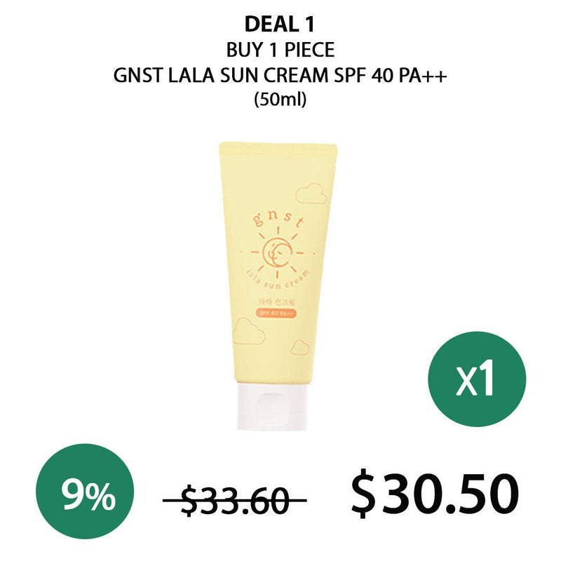 [GNST] Lala Suncream SPF 40 PA++ 50ml - COCOMO