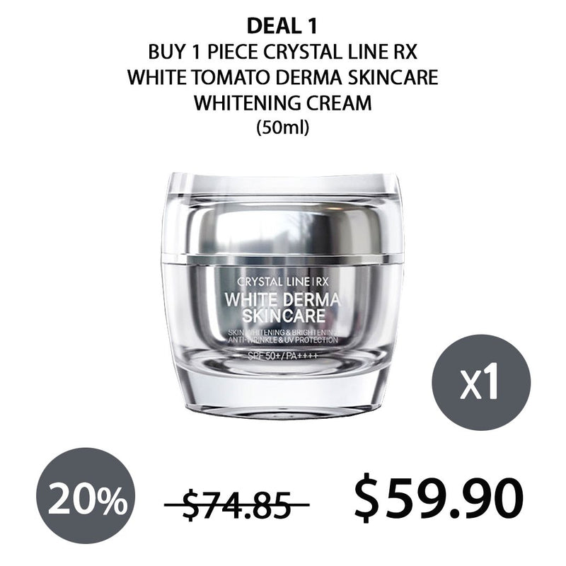 [DAYSON] Crystal Line RX White Derma Skincare SPF 50+PA++++ 50ml - COCOMO