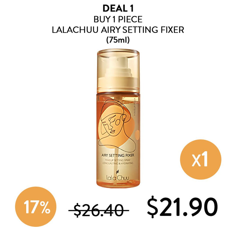 [LALACHUU] Airy Setting Fixer 75ml - COCOMO
