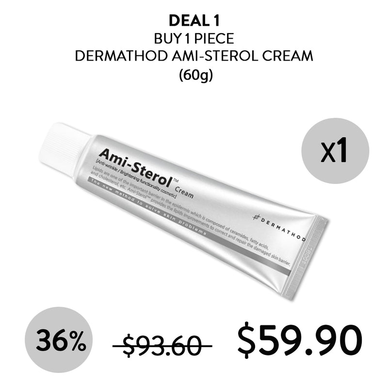 [DERMATHOD] Ami-Sterol Cream 60ml - COCOMO