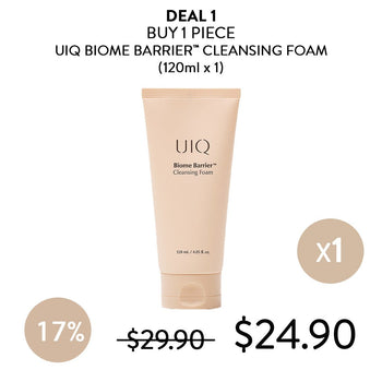 [UIQ] Biome Barrier Cleansing Foam  120ml