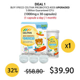 [CELTIVA] Probiotics Kids Chewable Upgraded 1000mg x 30 Capsules - COCOMO