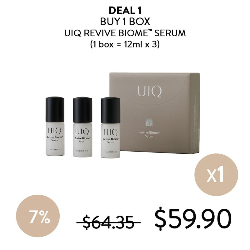 [UIQ] Revive Biome Serum  (1BOX = 12ml x 3) - COCOMO