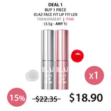 [ID.AZ] Face Fit Lip Fit-Ler Transparent | Pink 3.5g - COCOMO