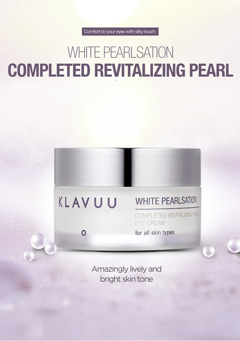 [KLAVUU] White Pearlsation Completed Revitalizing Pearl Eye Cream 20ml - COCOMO