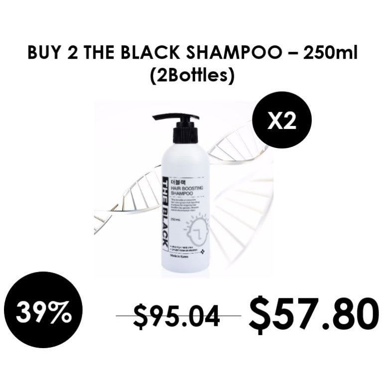 [THE BLACK] Hair boosting Shampoo 250ml / 750ml