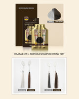 [HAARAZ] (MIX & MATCH SHADES)  5 min permanent hair dye ampoule shampoo - COCOMO