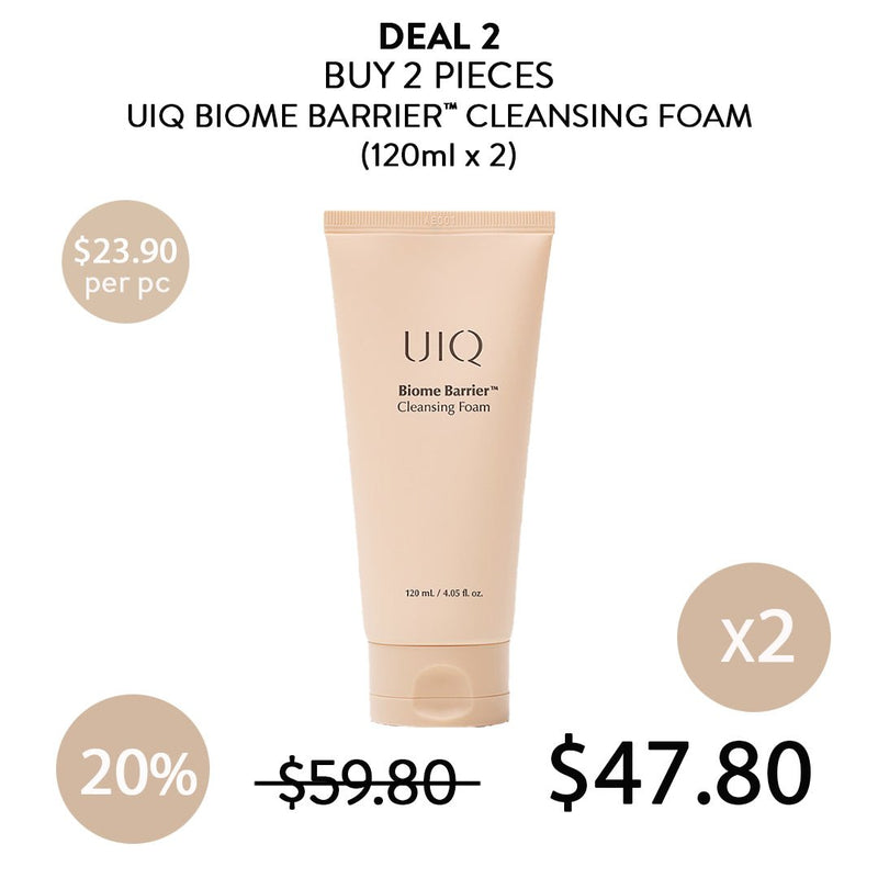 [UIQ] Biome Barrier Cleansing Foam  120ml