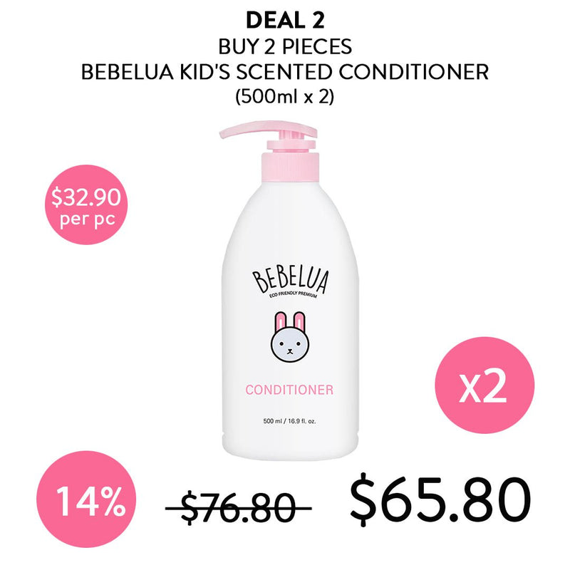 [BEBELUA] Kid’s Scented Conditioner 500ml - COCOMO