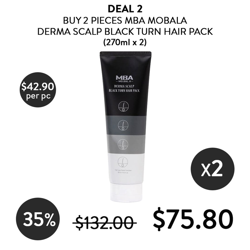 [MBA] Derma Scalp Hair Pack 270ml - COCOMO