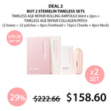 [STEMELIN] Timeless Age Repair Collagen Patch + Rolling Ampoule 60ml