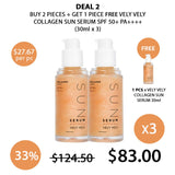 [VELY VELY] Collagen Sun Serum SPF 50+ PA++++ 30ml - COCOMO