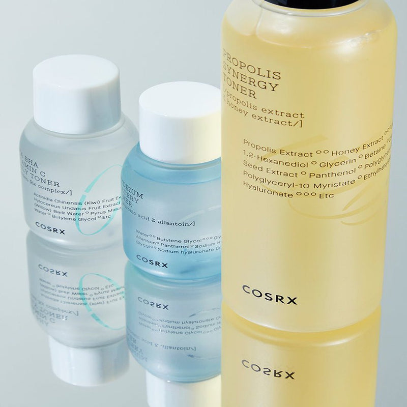 [Cosrx] Find Your Go To Toner RX-Nourishing / Full Fit Toner 150ml, Hydrium Toner 30ml, Refresh Toner 30ml - COCOMO