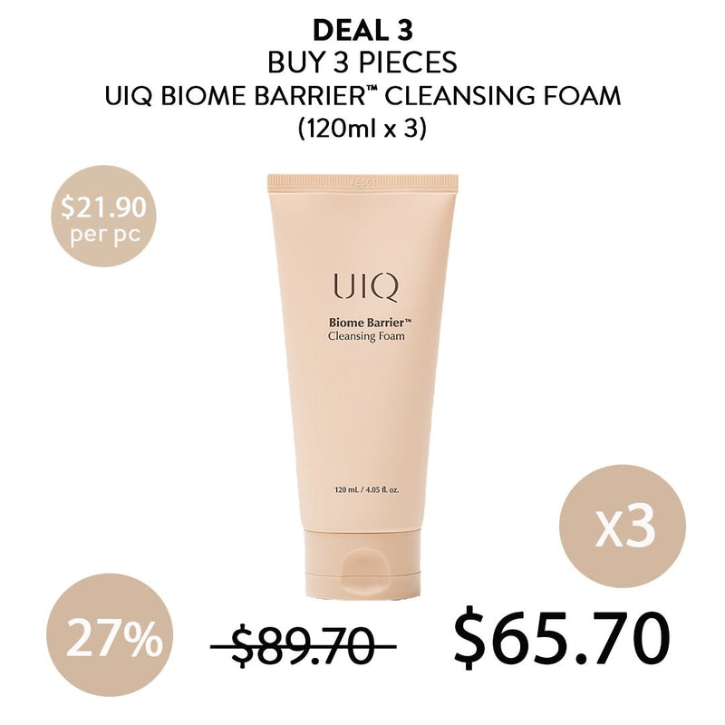 [UIQ] Biome Barrier Cleansing Foam  120ml