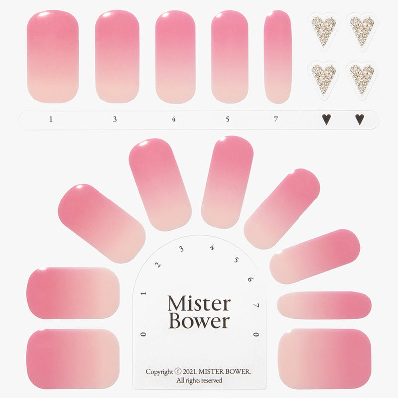 [Mister Bower] Volume Gel Nail - PEACH CHIFFON - COCOMO