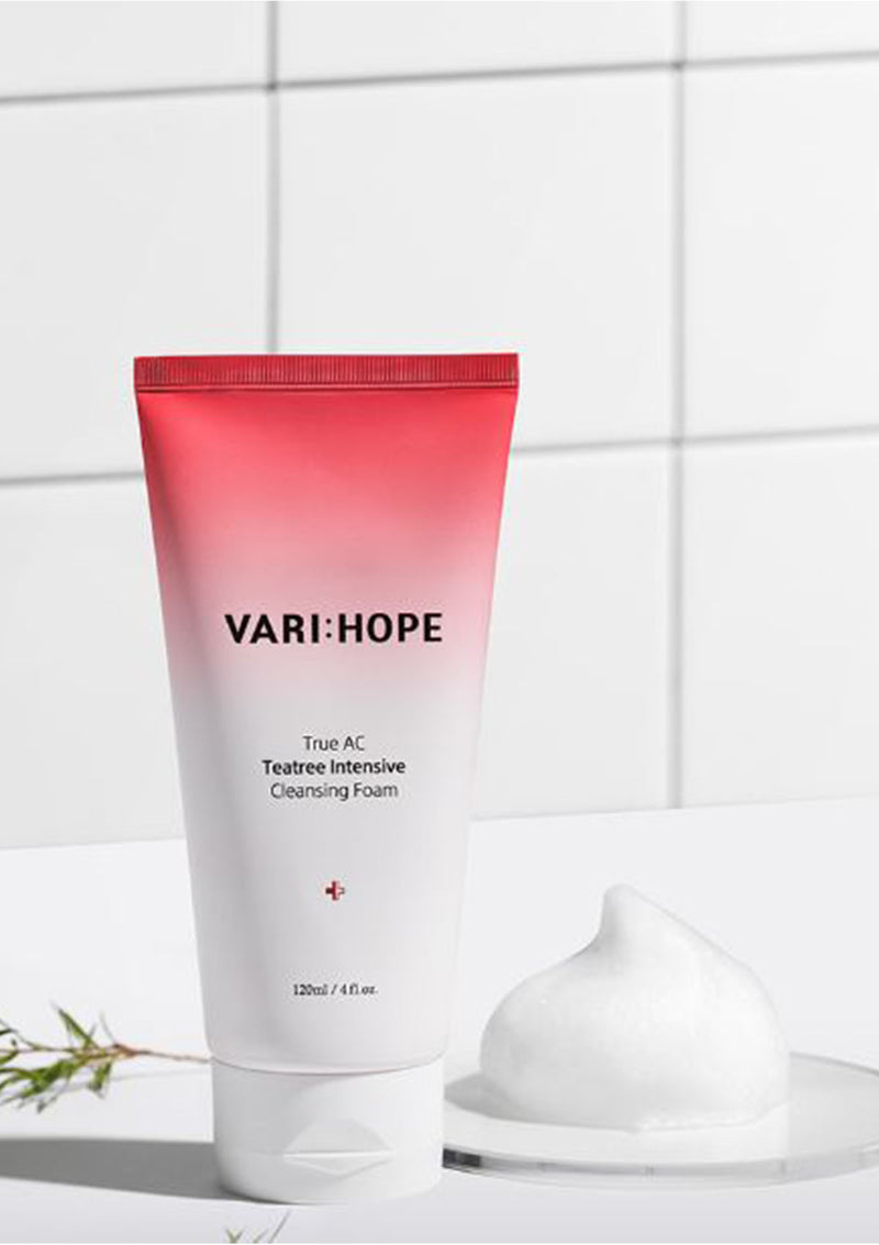 [VARI:HOPE] True Ac Tea Tree Intensive Cleansing Foam 120ml - COCOMO