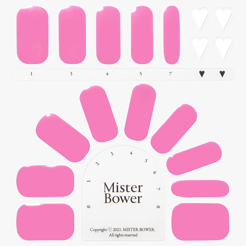 [Mister Bower] Volume Gel Nail - Pop Plum - COCOMO