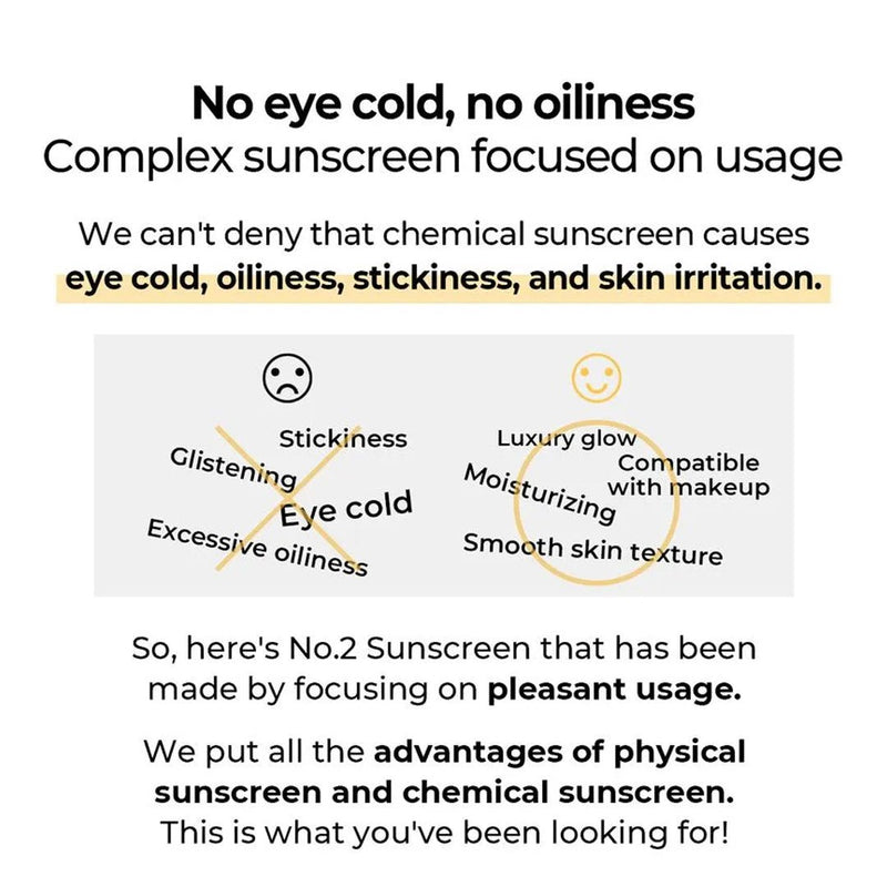 [NUMBUZIN]  No.2 Glossy Base Sunscreen 50ml - COCOMO