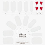 [Mister Bower] Premium Volume Gel Nail - Snow White - COCOMO