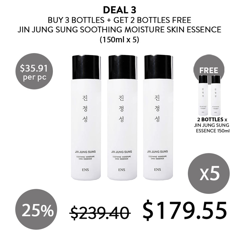 [JIN JUNG SUNG] Soothing Moisture skin Essence 150ml - COCOMO