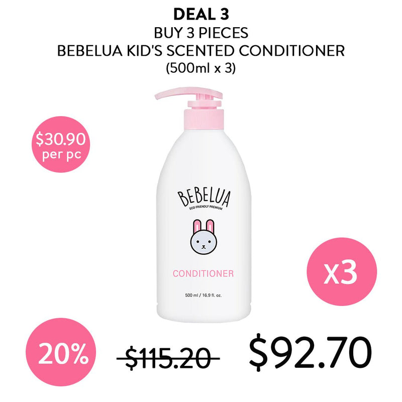 [BEBELUA] Kid’s Scented Conditioner 500ml - COCOMO