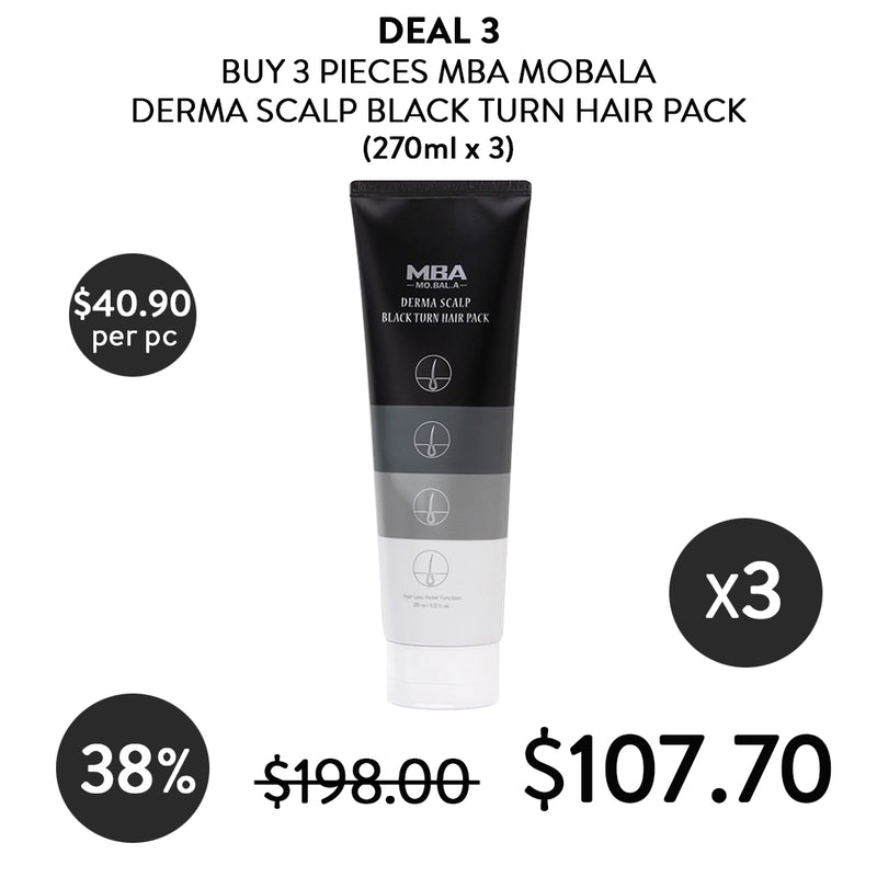 [MBA] Derma Scalp Hair Pack 270ml - COCOMO