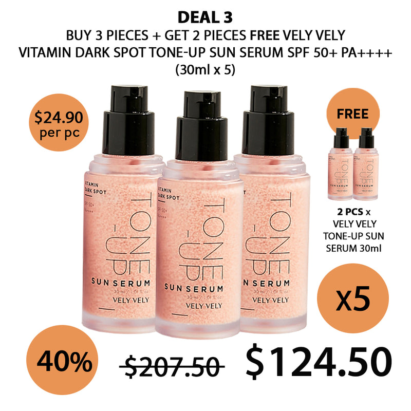 [VELY VELY] Vitamin Dark Spot Tone-up Sun Serum SPF 50+ PA++++ 30ml