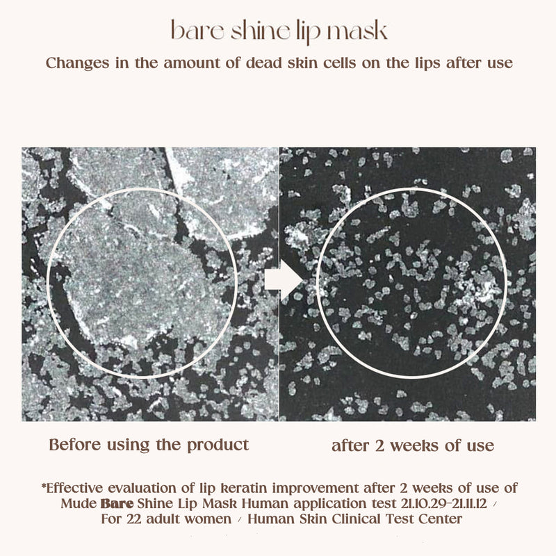 [MUDE] Bare Shine Lip Mask 8g - COCOMO