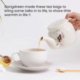 [GONGDREEN] (BUY 6 + 2 BOXES FREE + 2 STRAWS FREE) GONGDREEN TEA IN CAT DOG RABBIT - COCOMO