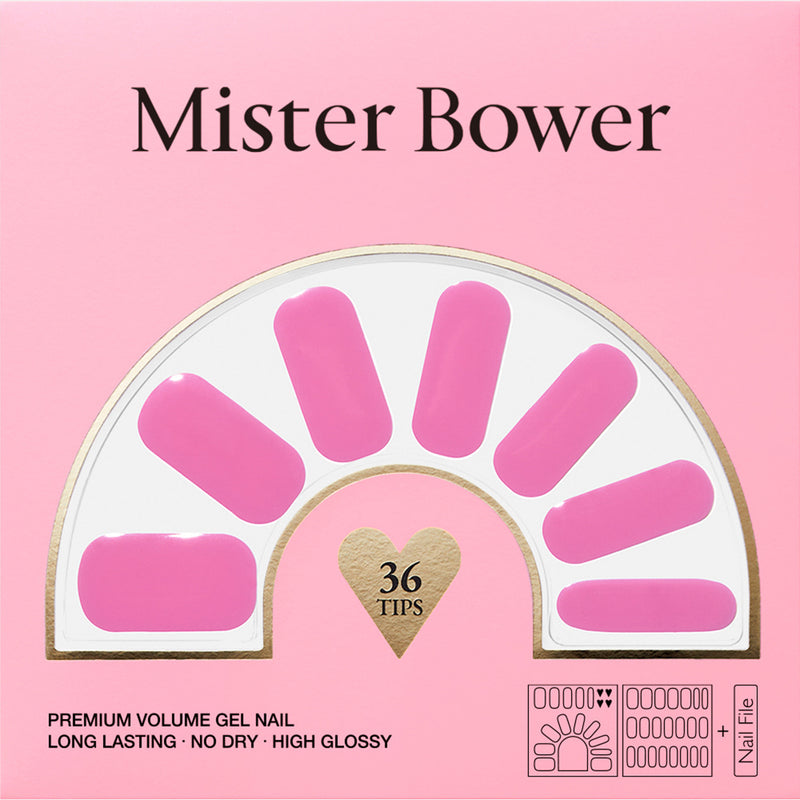 [Mister Bower] Volume Gel Nail - Pop Plum - COCOMO