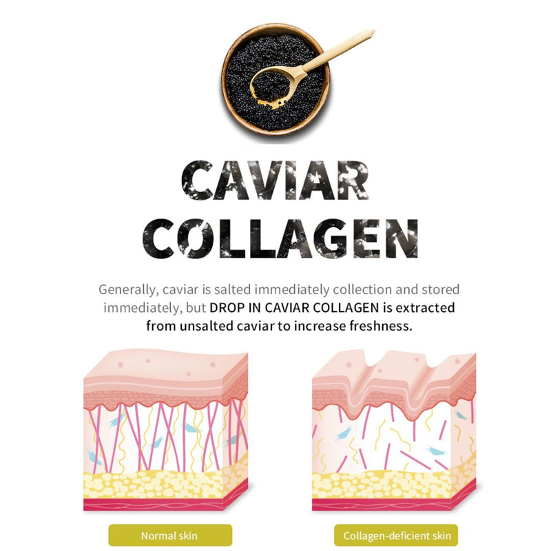 [NOTSEEBACK] Drop in Caviar Collagen/ Salmon Glycan/ Muco Snail - COCOMO