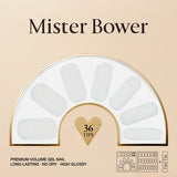 [Mister Bower] Premium Volume Gel Nail - Snow White - COCOMO