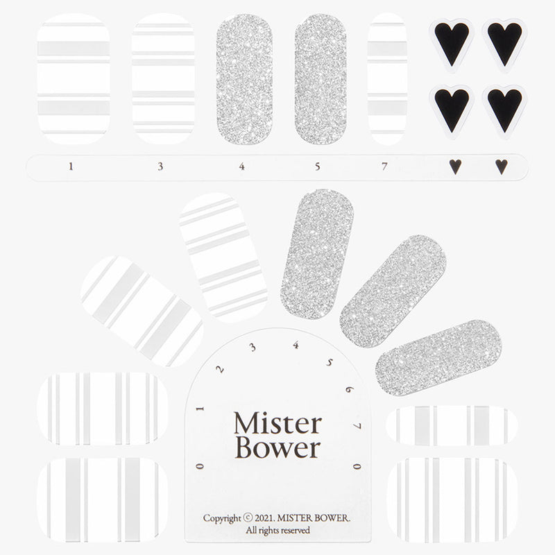 [Mister Bower] Volume Gel Nail - Milky Way - COCOMO