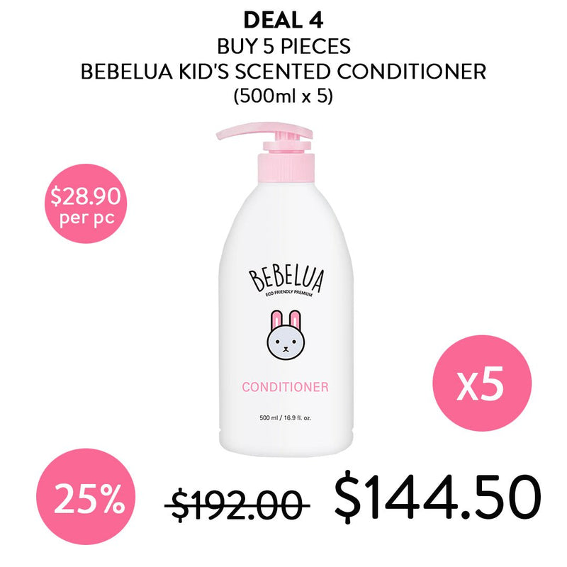 [BEBELUA] Kid’s Scented Conditioner 500ml - COCOMO