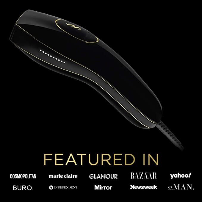 [SMOOTHSKIN] Pure Black IPL Hair Removal Device - COCOMO