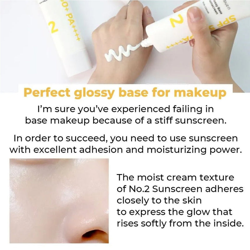 [NUMBUZIN]  No.2 Glossy Base Sunscreen 50ml - COCOMO