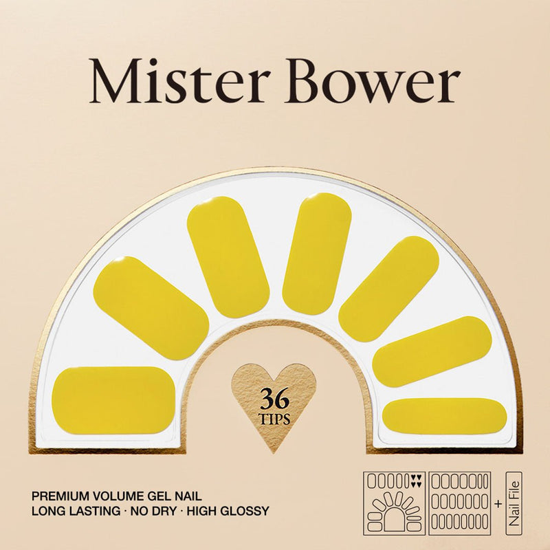 [Mister Bower] Premium Volume Gel Nail - Dandelion - COCOMO