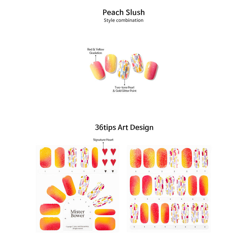 [Mister Bower] Volume Gel Nail - Peach Slush - COCOMO