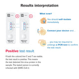 [Roche] SARS-CoV-2 Antigen Self Test Nasal ( 1 BOX = 5-tests Kit ) - COCOMO