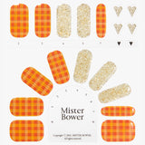 [Mister Bower] Volume Gel Nail - Julia Tartan - COCOMO