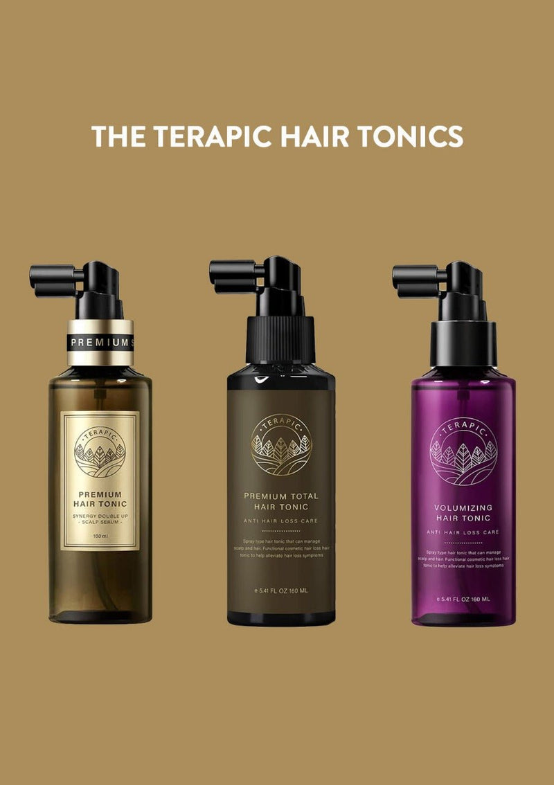 [Terapic] Premium Total Hair Tonic /Hair Loss/Hair Care 160ml - COCOMO