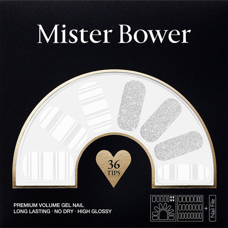 [Mister Bower] Volume Gel Nail - Milky Way - COCOMO