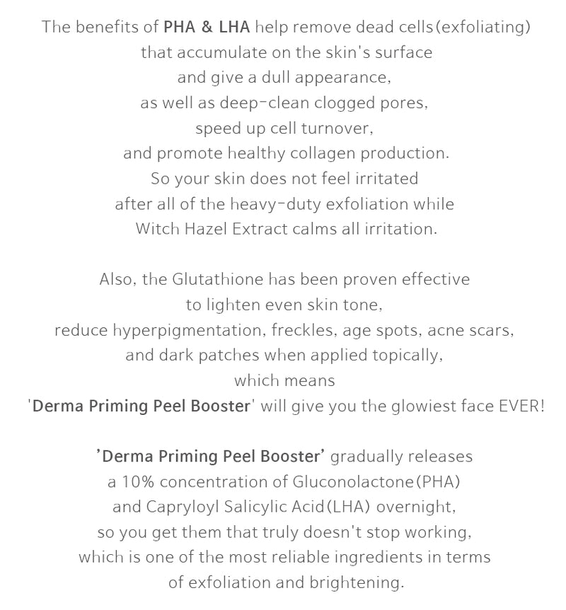 [DERMATHOD] Priming Peel Booster Pad - COCOMO