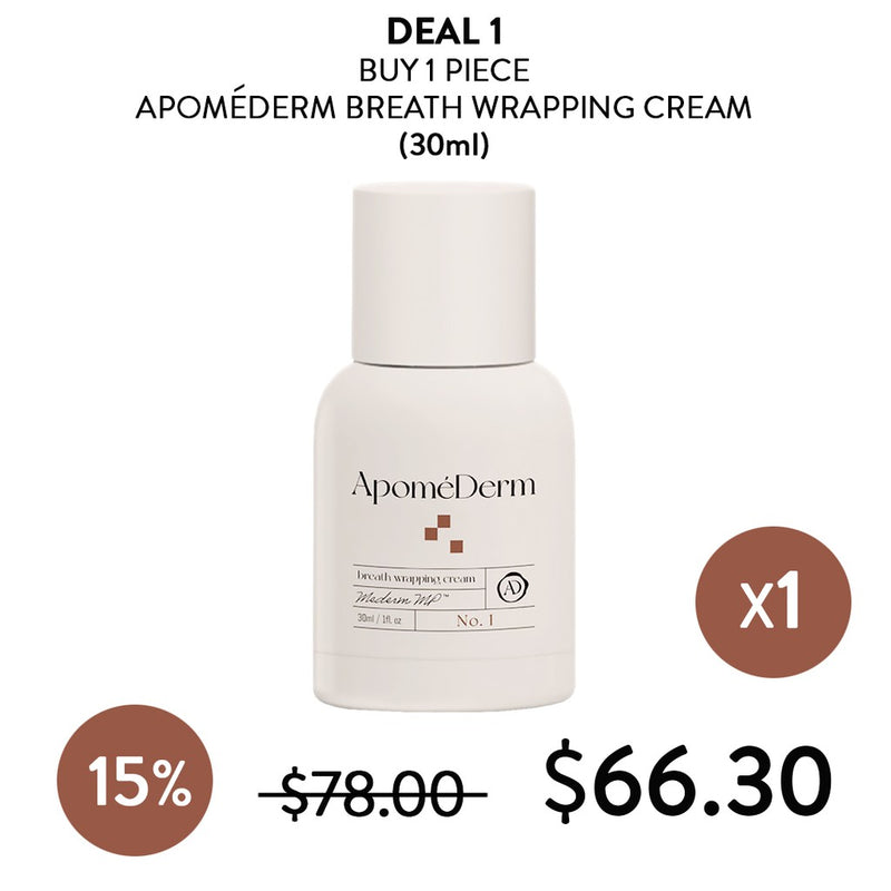 [APOMEDERM] Breath Wrapping Cream 30ml