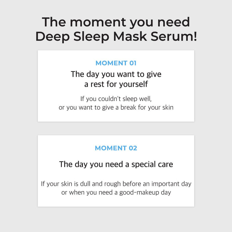 [NUMBUZIN] No.6 Deep Sleep Mask Serum 50ml - COCOMO